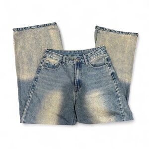 Classic Blue Wide Leg Jeans